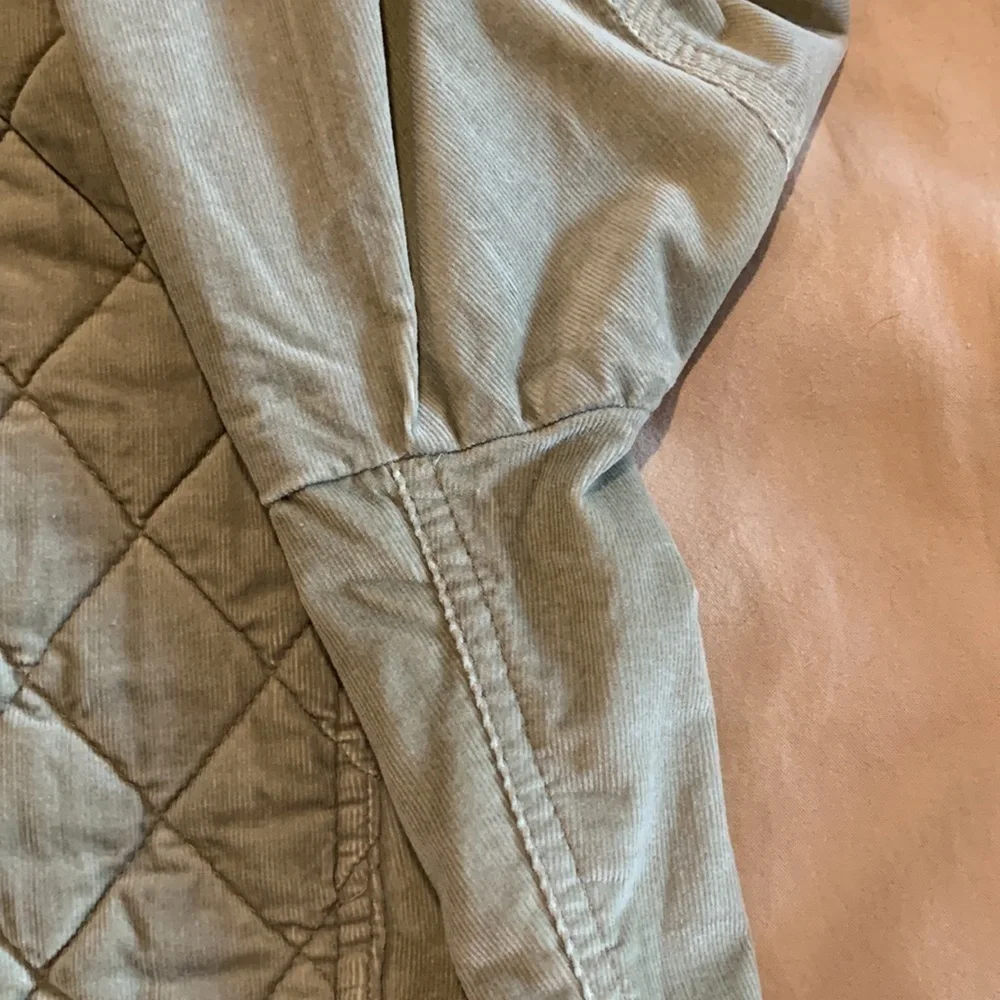 Cathy Daniels Green Corduroy Fill Zipper Jacket Size Large - Picture 10 of 14